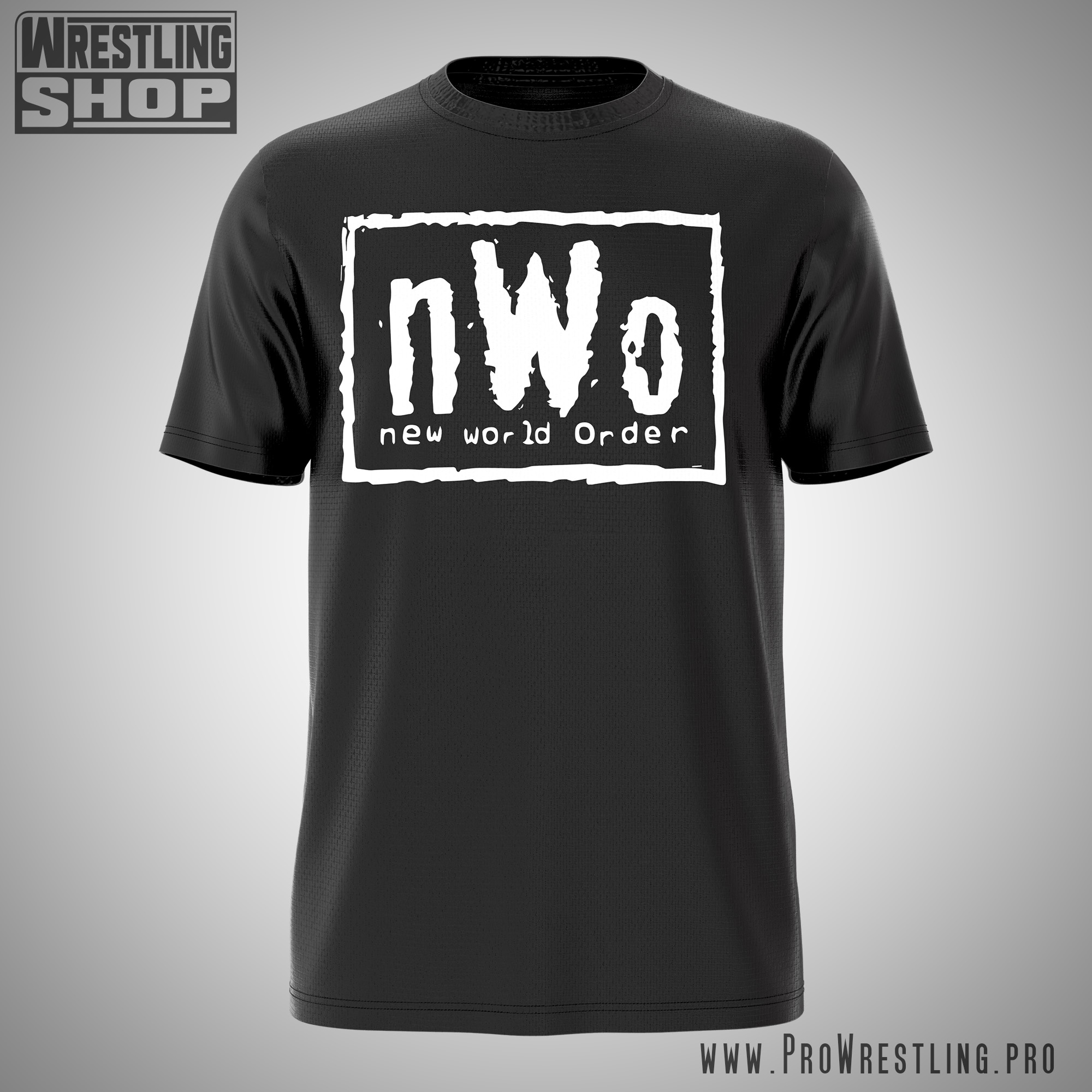 nWo Wrestling Tee | Black & White from WrestlingTees.net