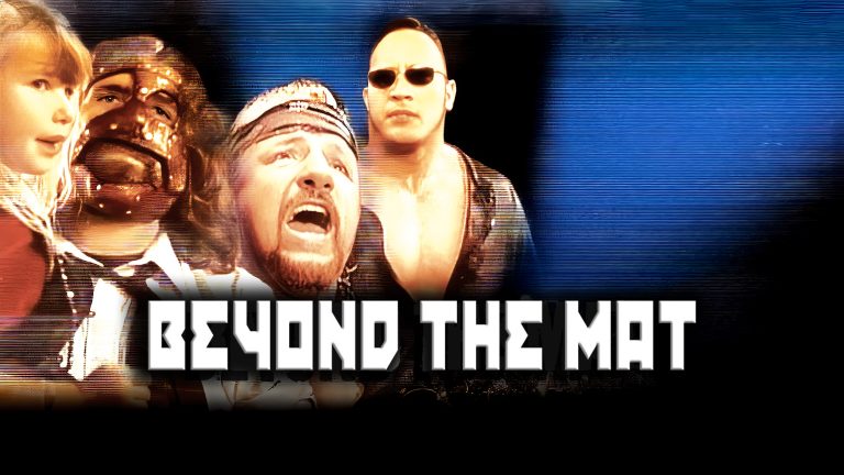 Stream the classic 1999 pro wrestling documentary, Beyond the Mat, now available on Shop Wrestling Network. This film features WWE legends, ECW stars, and offers unique behind-the-scenes wrestling stories.