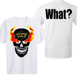 Stone Cold Wrestling Tee | Smoking Skull from WrestlingTees.net