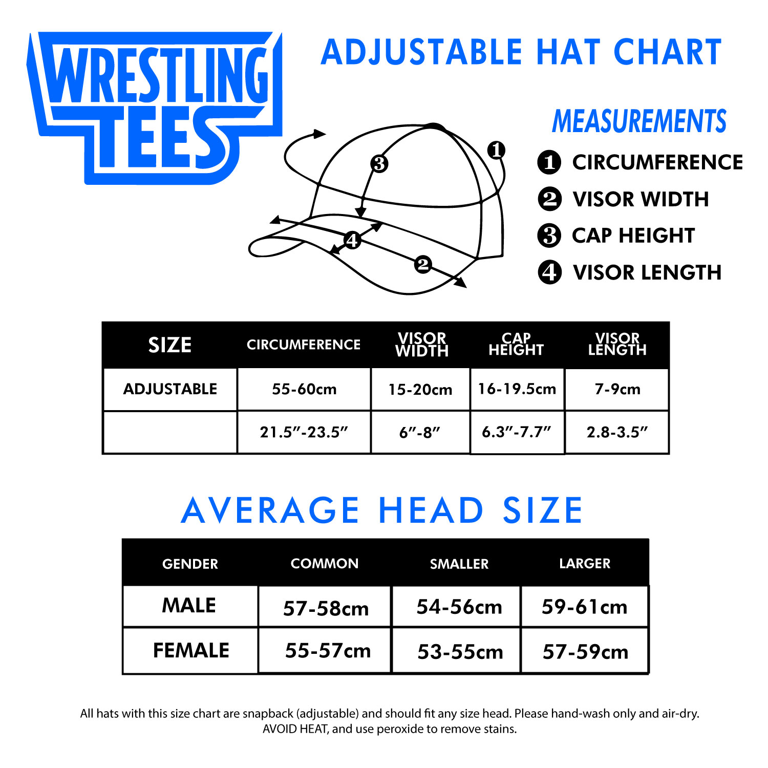 Find your perfect fit with our comprehensive hat size chart. Compare head measurements in inches and centimeters to U.S., U.K., and international hat sizes. Ideal for fitted, snapback, and trucker hats—measure once, wear confidently every time.