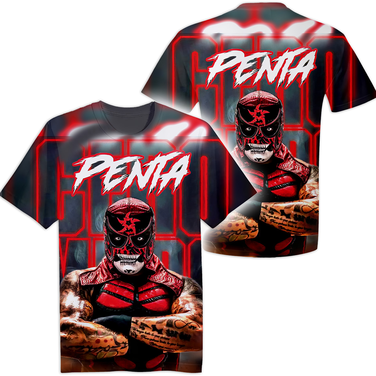 WWE Wrestling Tee | Full-Print from WrestlingTees.net