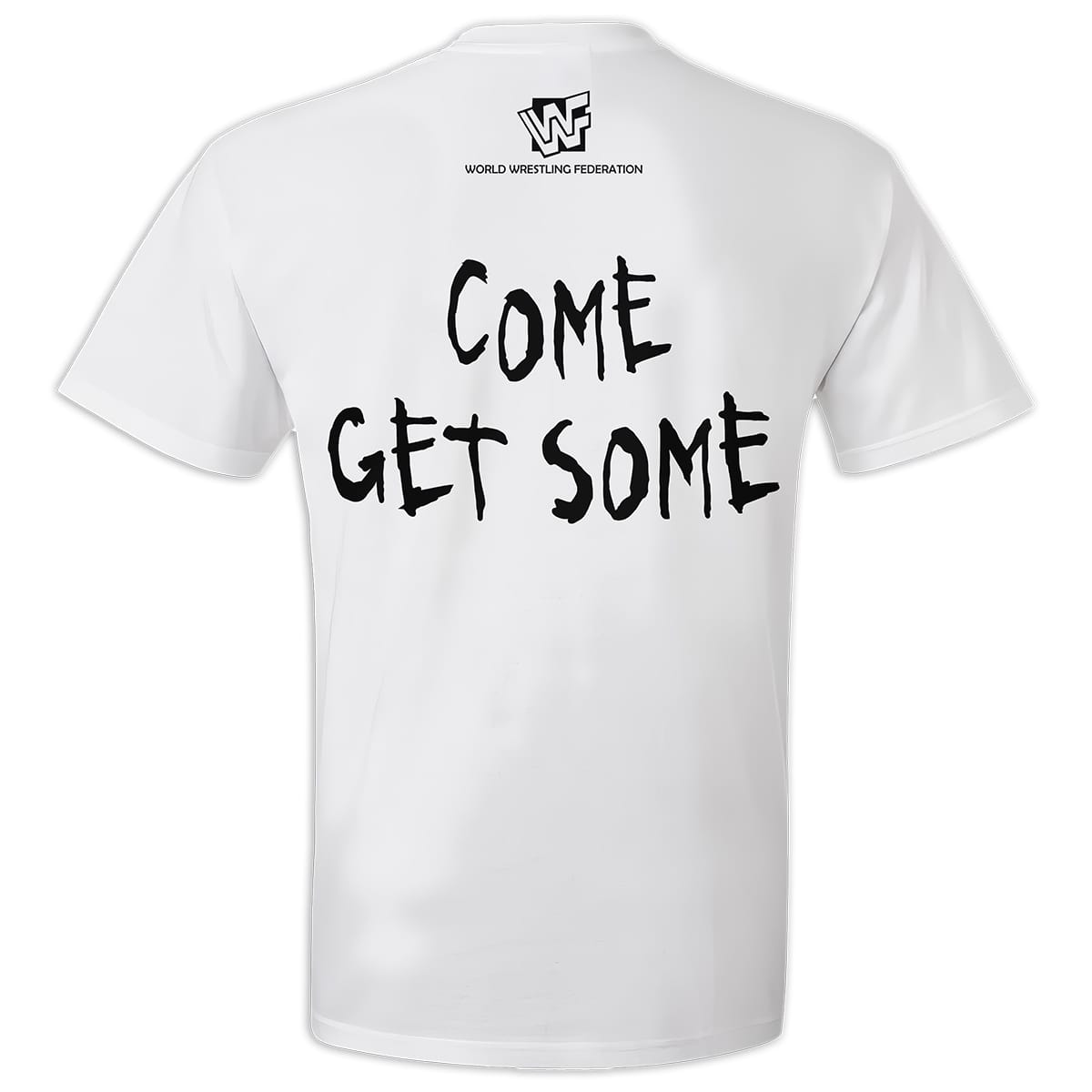 WWF Attitude Era Wrestling Tee | White for pro wrestling fans, collectors, and live-event wear. shown in an additional product photo.