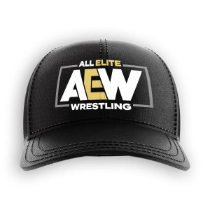AEW Wrestling Hat | Black from WrestlingTees.net