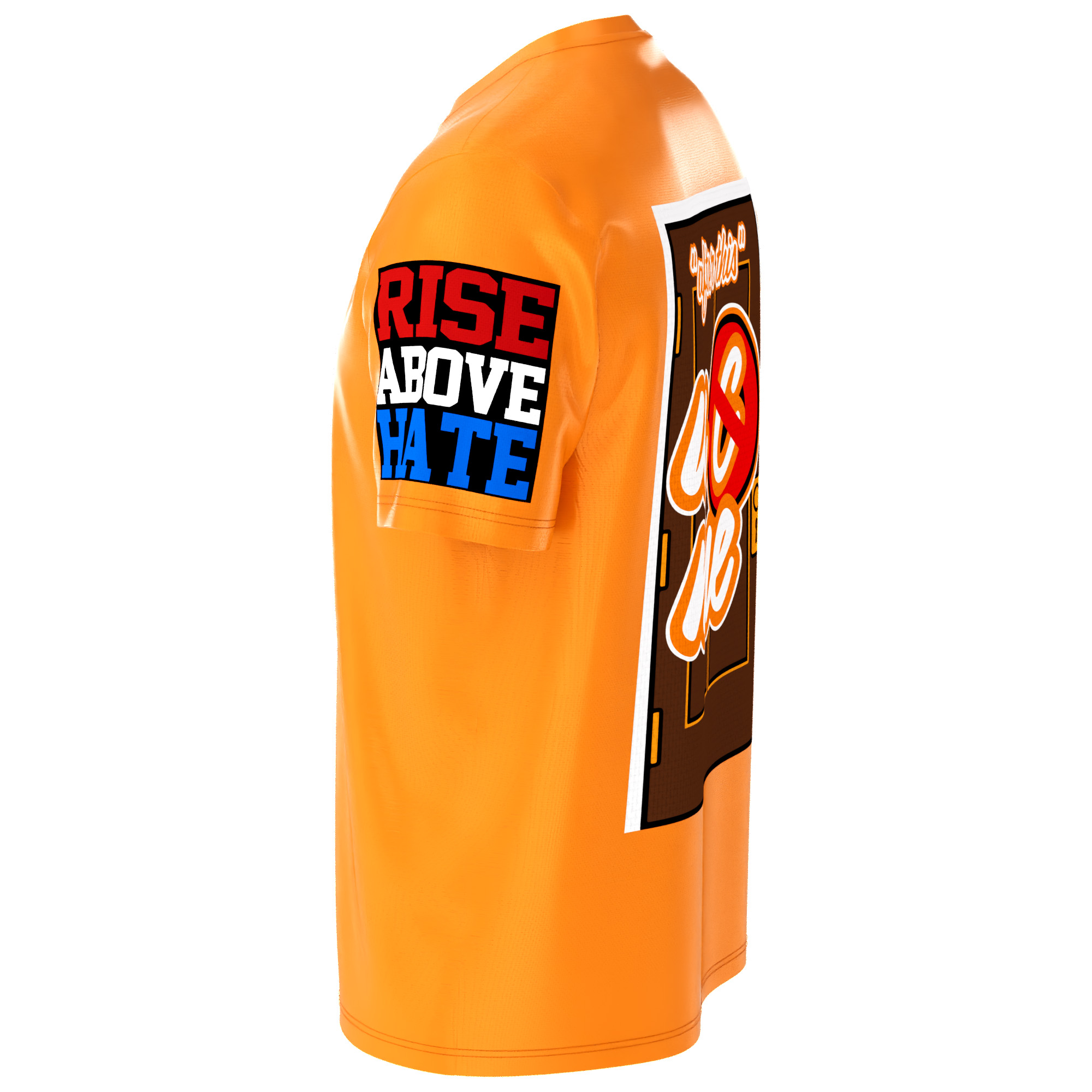 This John Cena farewell tour shirt features salute badge art on the front and “after this U C Me” graphic on the back, perfect for collectors and long-time WWE fans.