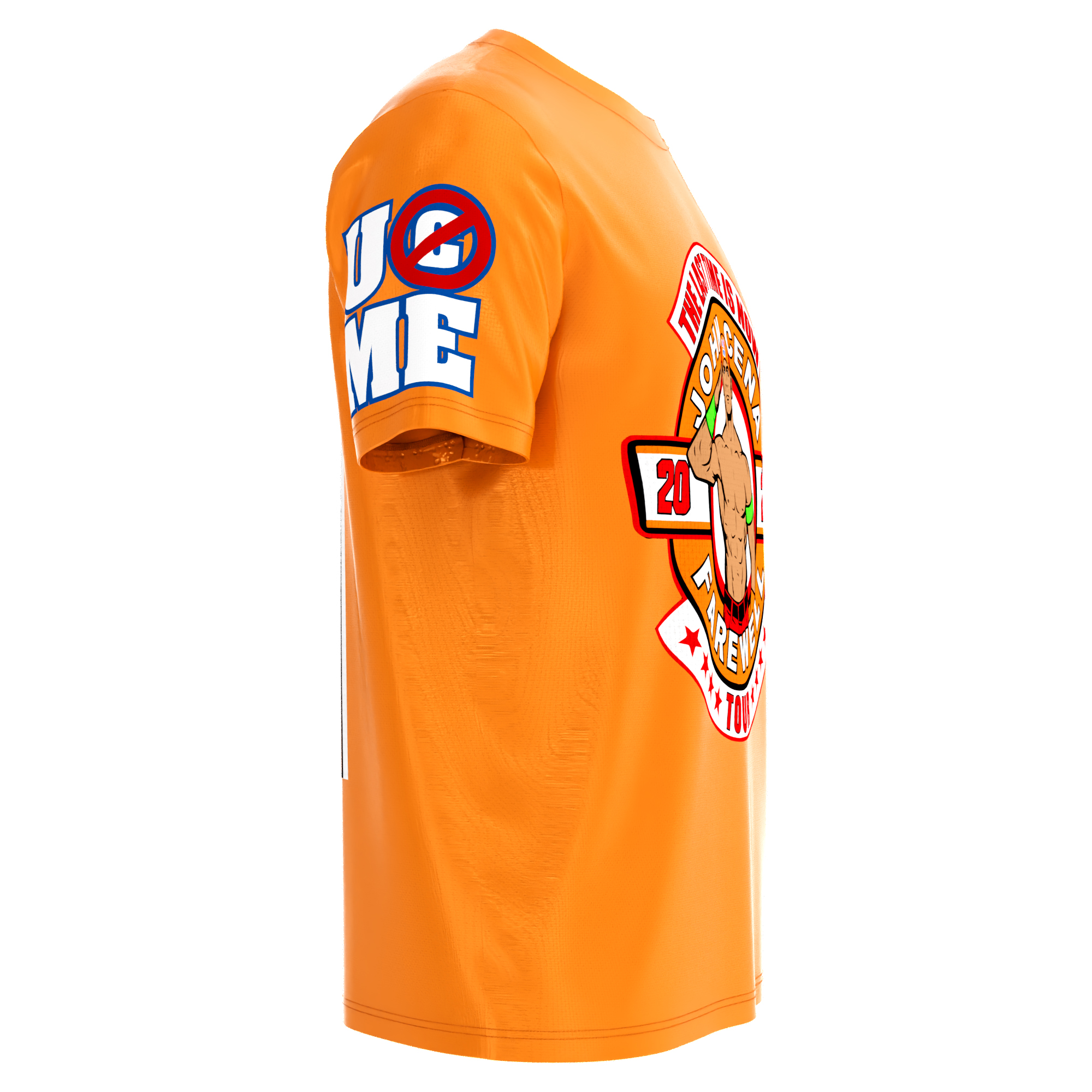 Honor nearly two decades of John Cena’s WWE career with this orange Farewell Tour 2025 pro wrestling shirt, loaded with iconic logos and exclusive artwork.