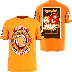 Shop Wrestling Network’s John Cena Farewell 2025 tee combines Hustle, Loyalty, Respect style with breathable polyester fabric and sizes up to 4XL for every Cenation member.