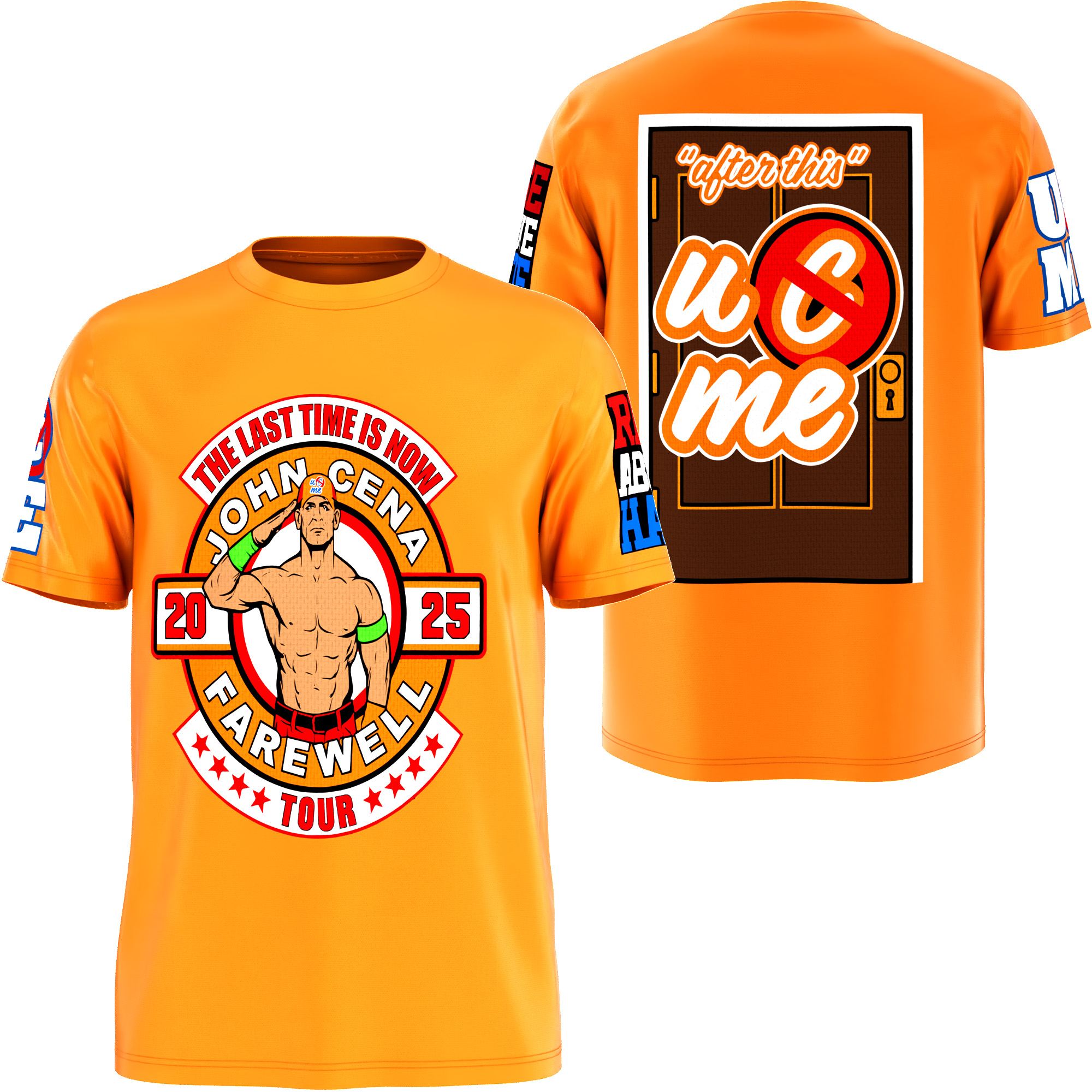 Shop Wrestling Network’s John Cena Farewell 2025 tee combines Hustle, Loyalty, Respect style with breathable polyester fabric and sizes up to 4XL for every Cenation member.