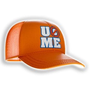 Celebrate John Cena’s iconic era with this orange U Can’t See Me adjustable hat. High-quality wrestling fan gear exclusively from WrestlingTees.net.