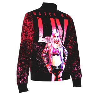 Liv Morgan Wrestling Jacket | Pink from WrestlingTees.net