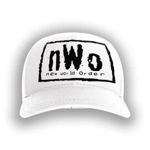 Nwo - retro wrestling white hat wrestling hat inspired by wcw monday nitro and the monday night wars from wrestlingtees. Net