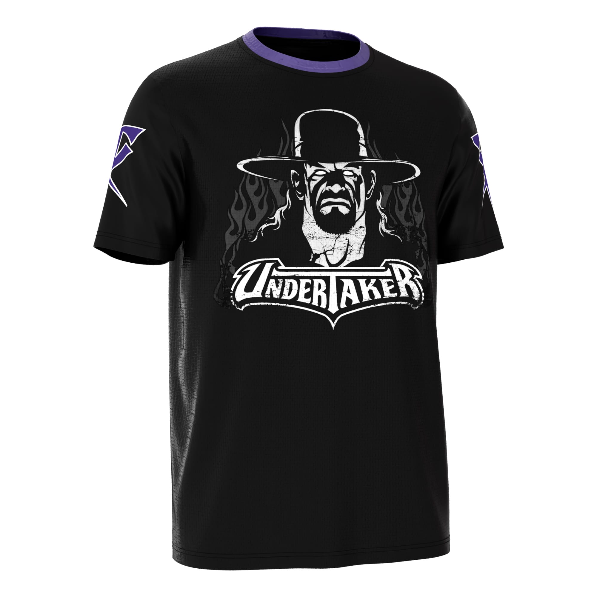 Front of The Undertaker Deadman Legacy wrestling shirt