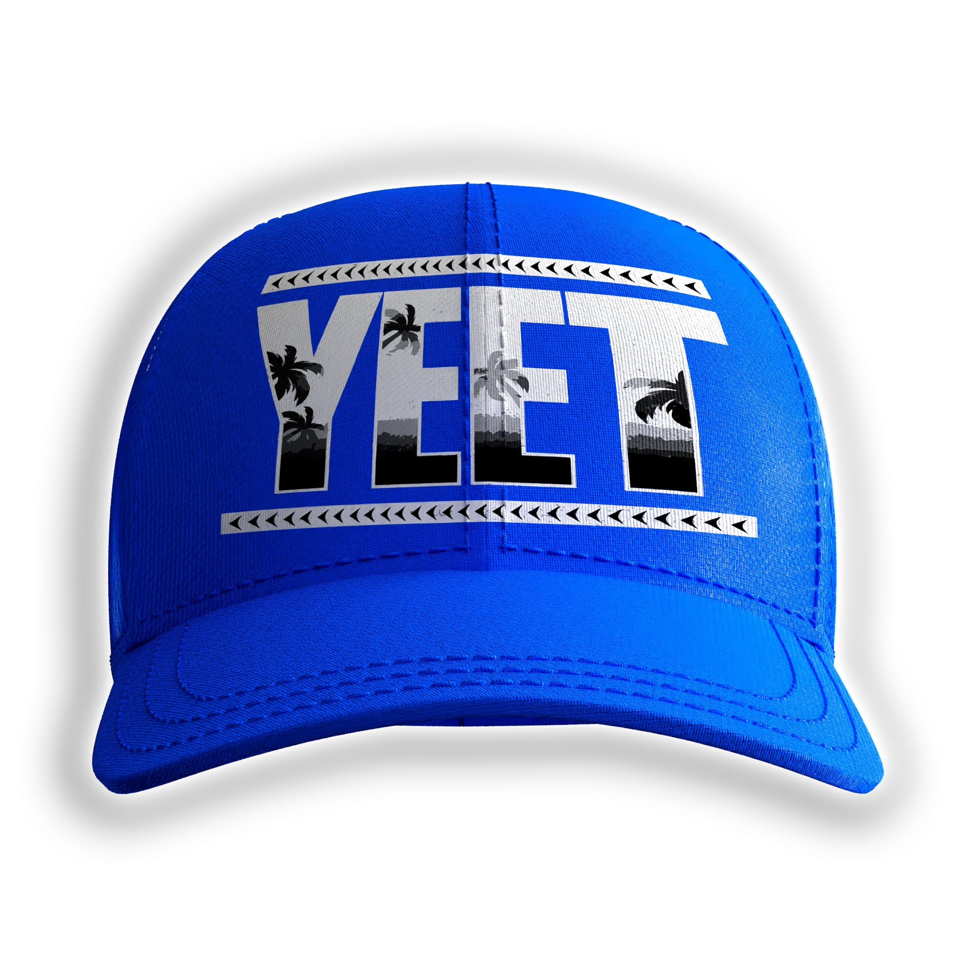 Jey Uso YEET Adjustable Hat - Blue wrestling hat inspired by modern WWE Bloodline and YEET era from WrestlingTees.net