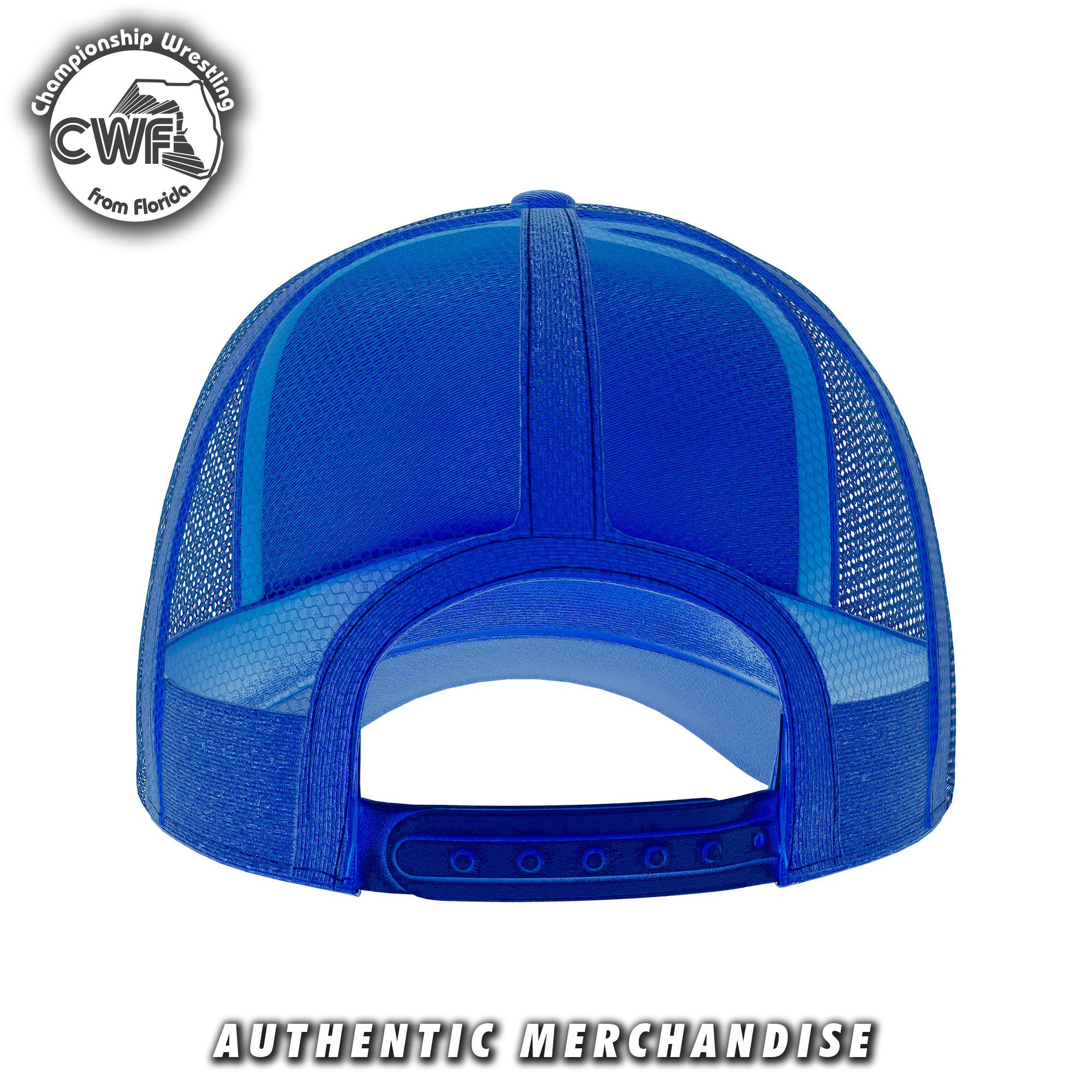 Show some love for the NWA territory system with this Championship Wrestling from Florida snapback hat.