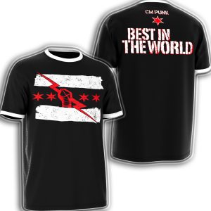 CM Punk Wrestling Tee | Retro from WrestlingTees.net