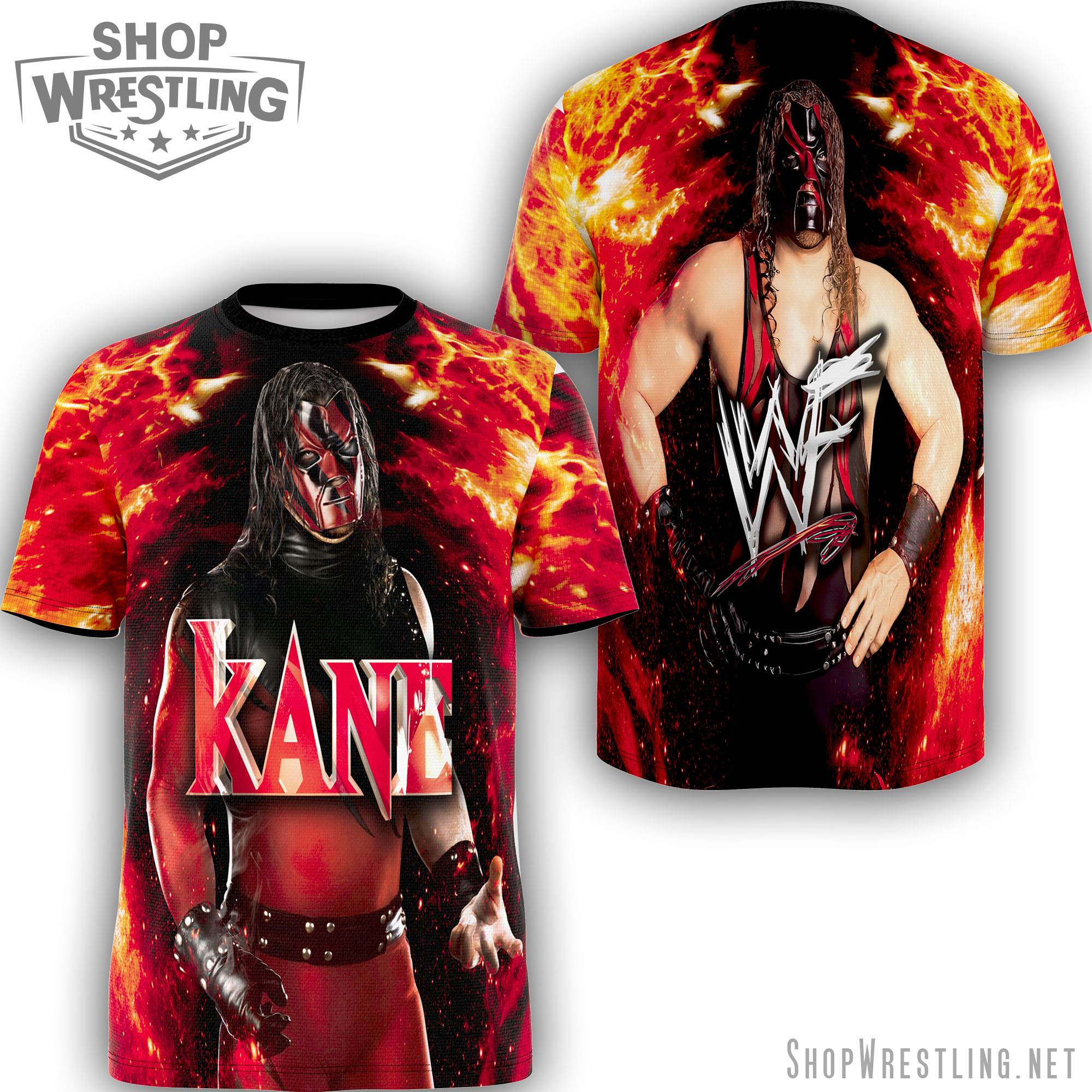 Kane Wrestling Tee | Retro from WrestlingTees.net