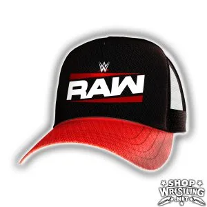 Alternate product view of Monday Night RAW Wrestling Hat | 2025 for WWE wrestling fans, collectors, and live-event wear.