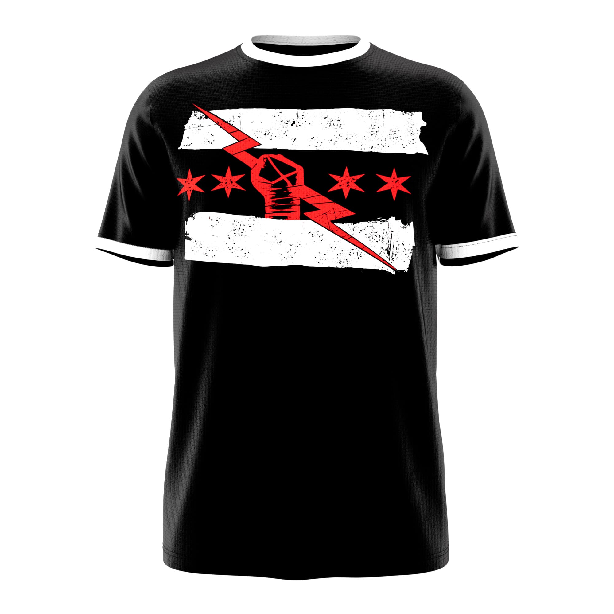 Alternate product view of CM Punk Wrestling Tee | Black Best in the World for WWE wrestling fans, collectors, and live-event wear.