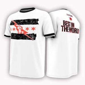 Shop the CM Punk Best in the World tee, a 2012 classic for WWE, AEW & ROH fans who still believe in pipe bombs and Chicago pride.