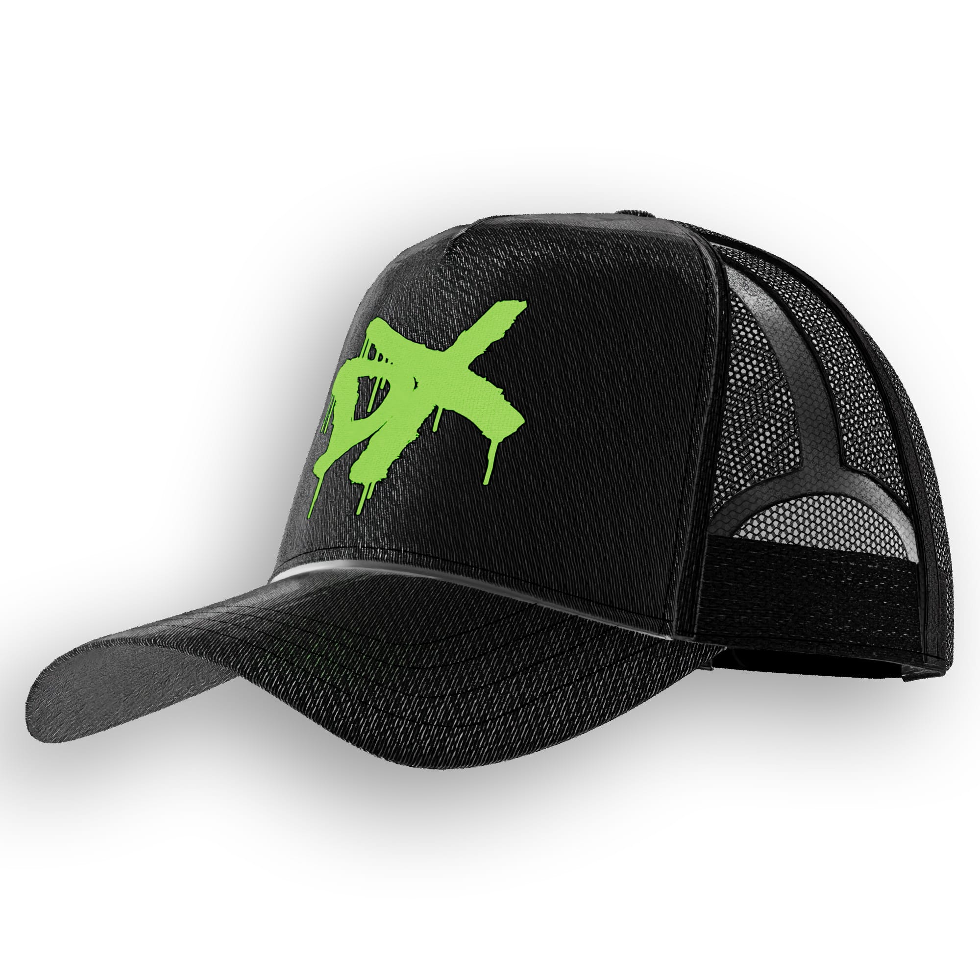 Rep the rebellious spirit of D-Generation X with this black WWE Attitude Era trucker hat, inspired by DX, Triple H, HBK, Chyna, and classic WWF wrestling.
