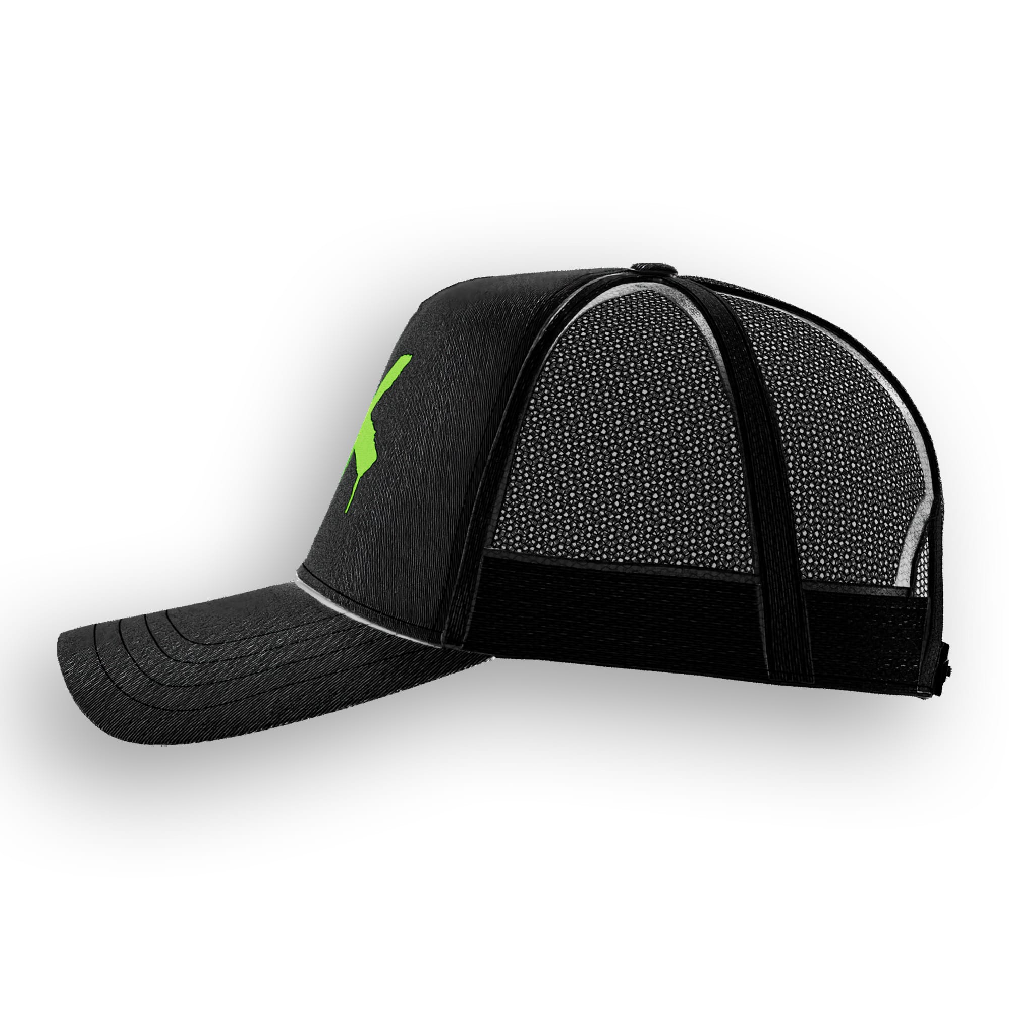 Grab a retro black D-Generation X trucker hat inspired by WWE, WWF, RAW is WAR, Triple H, Shawn Michaels, Chyna, Road Dogg, Billy Gunn, and X-Pac.