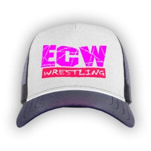 Side view of purple ECW Hardcore adjustable cap