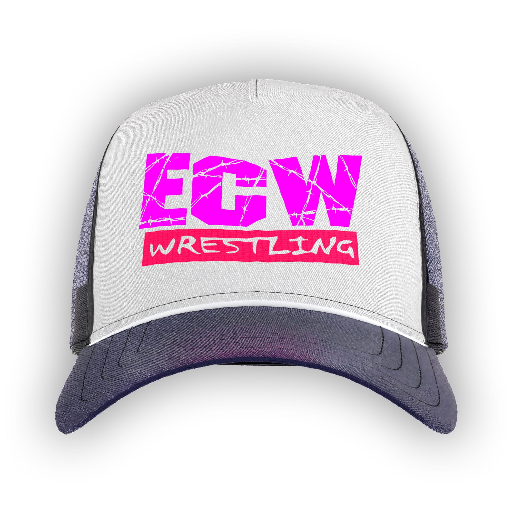 Side view of purple ECW Hardcore adjustable cap