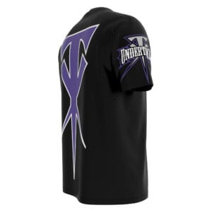 This Undertaker Deadman tee captures the dark side of WWE with retro WWF-inspired graphics, purple smoke styling, and legendary Deadman wrestling appeal.