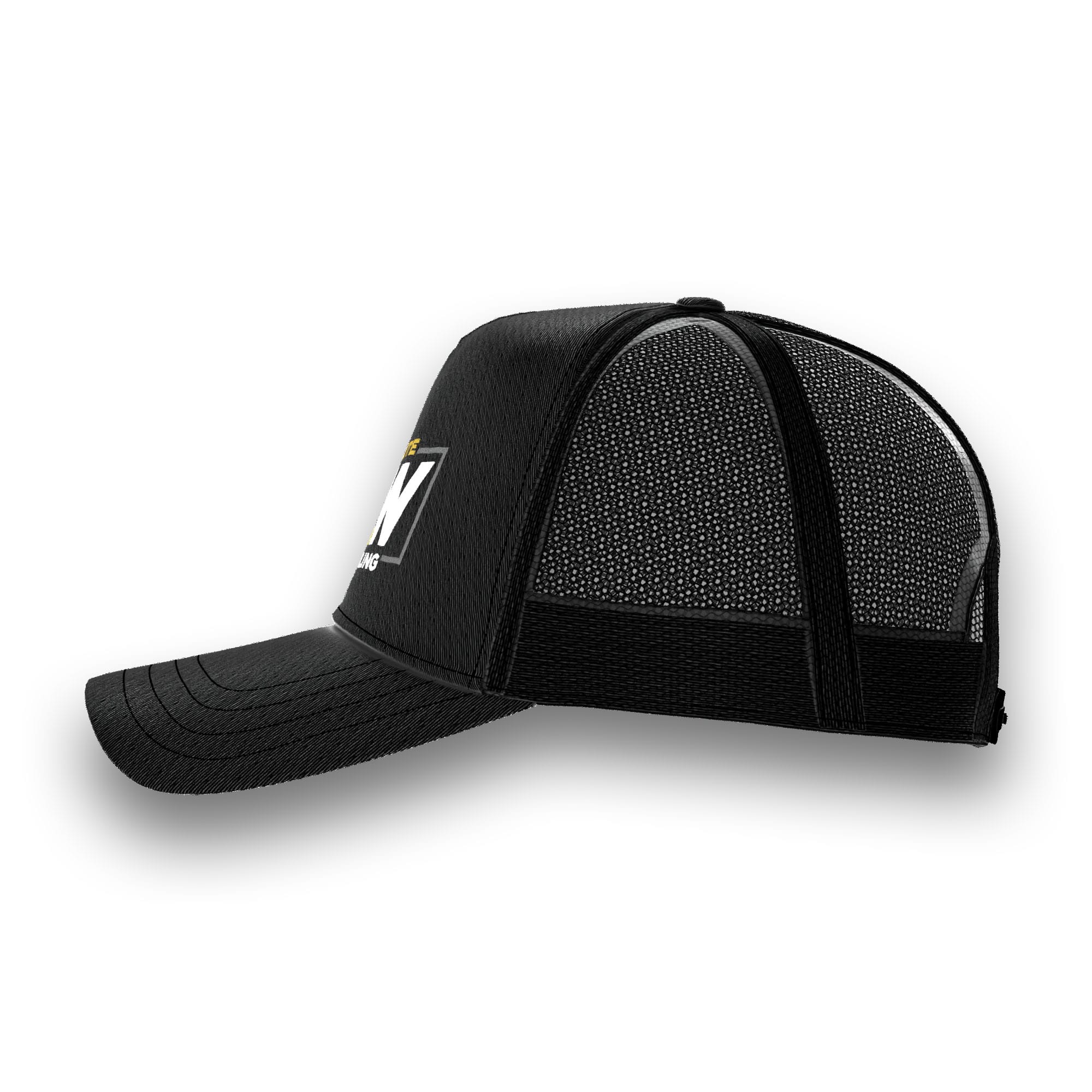 All Elite Wrestling fans can shop this black AEW Wrestling Hat with an adjustable unisex fit for events, watch parties, and fanwear.