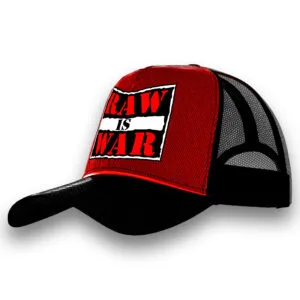 Featured product image of RAW Is War Attitude Era | Retro Hat for pro wrestling fans, collectors, and live-event wear.