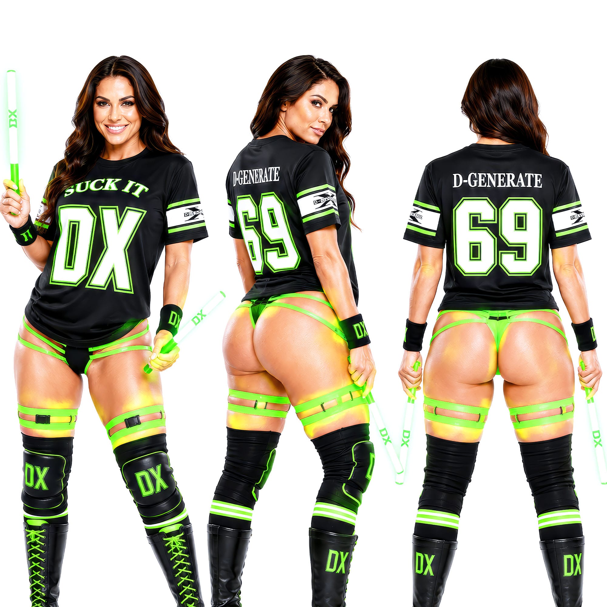 D-Generation X retro wrestling jersey
