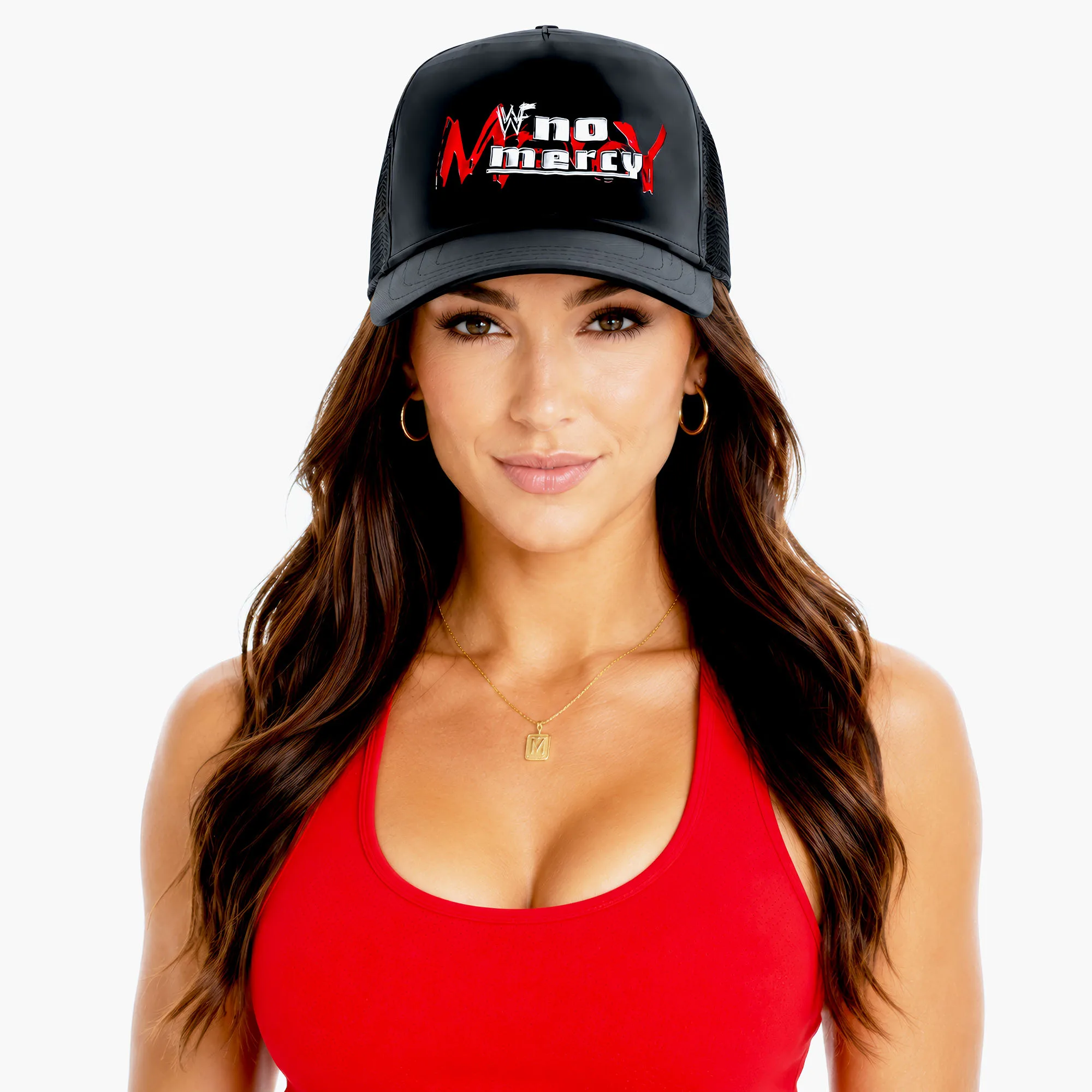 Black WWF No Mercy retro wrestling hat