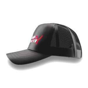 Adjustable black WWF No Mercy retro hat
