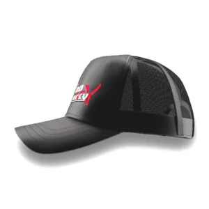 Adjustable black WWF No Mercy retro hat