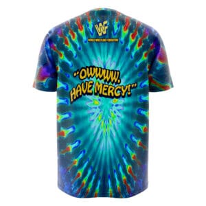 Bring peace, love, and pile-drivers to your wardrobe with this WWE Dude Love tee inspired by Mick Foley, classic WWF, and retro wrestling merch.