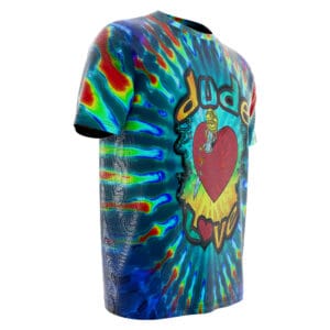 This Retro WWE Dude Love shirt delivers 90s WWF style with bold tie-dye graphics, Mick Foley nostalgia, and classic pro wrestling personality.
