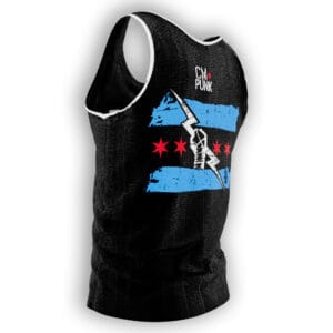 WrestlingTees.net CM Punk Best in the World Black Tank Top built for summer heat and wrestling lifers