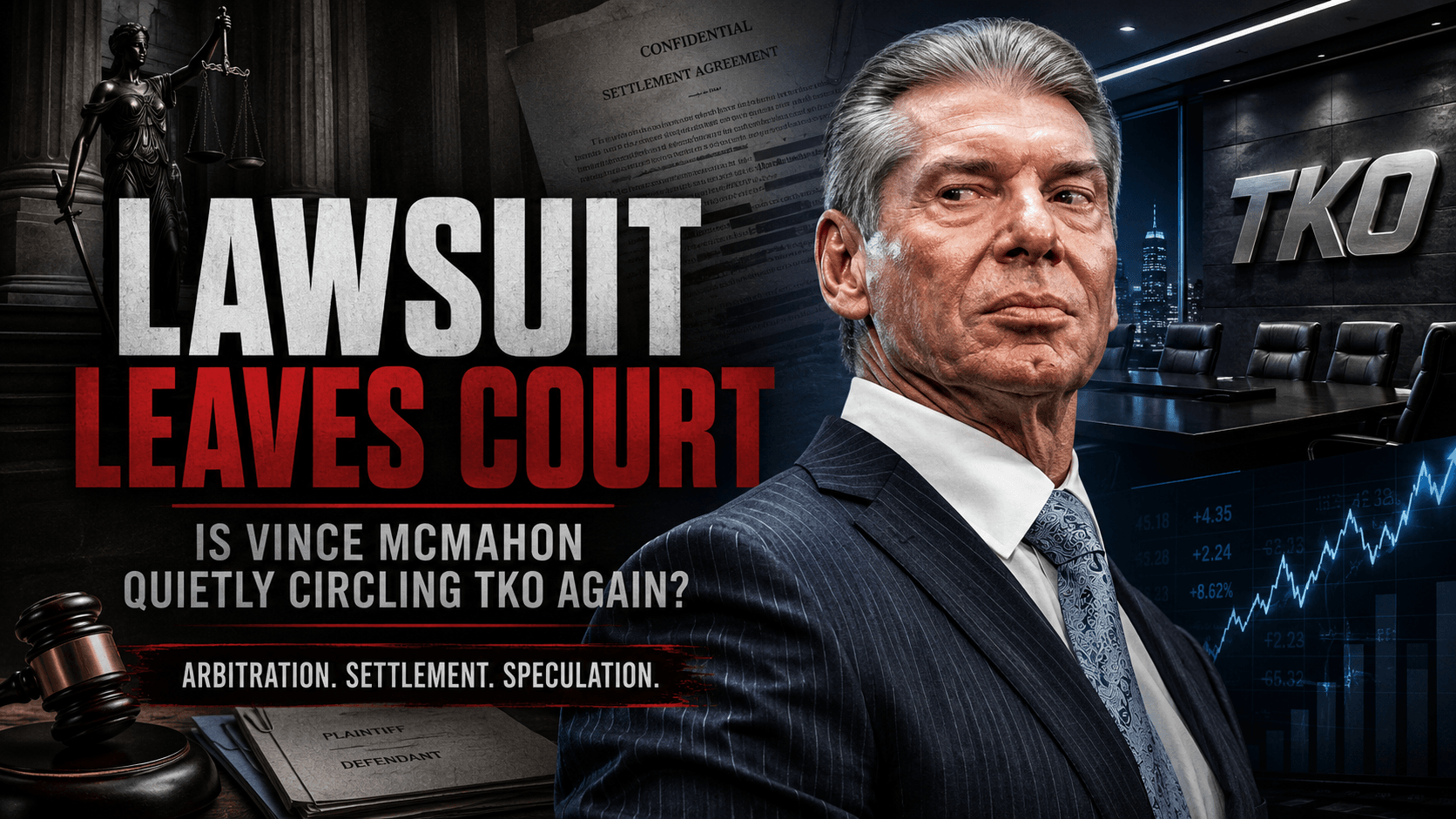 Vince McMahon lawsuit analysis and possible WWE or TKO return