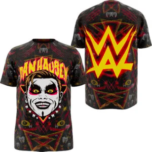 Shop the Danhausen WWE Wrestling Shirt | Very Nice, Very Evil — lightweight polyester fanwear for fans of the current WWE Superstar.