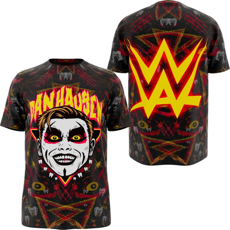 Shop the Danhausen WWE Wrestling Shirt | Very Nice, Very Evil — lightweight polyester fanwear for fans of the current WWE Superstar.