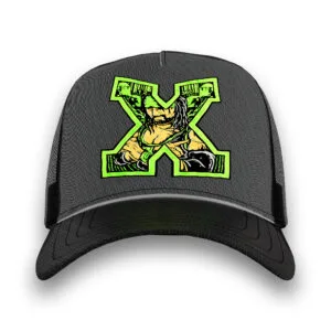 Product detail image of the X-Pac Wrestling Hat featuring retro D-Generation X and Attitude Era-inspired styling for DX fans, collectors, and live-event wear.